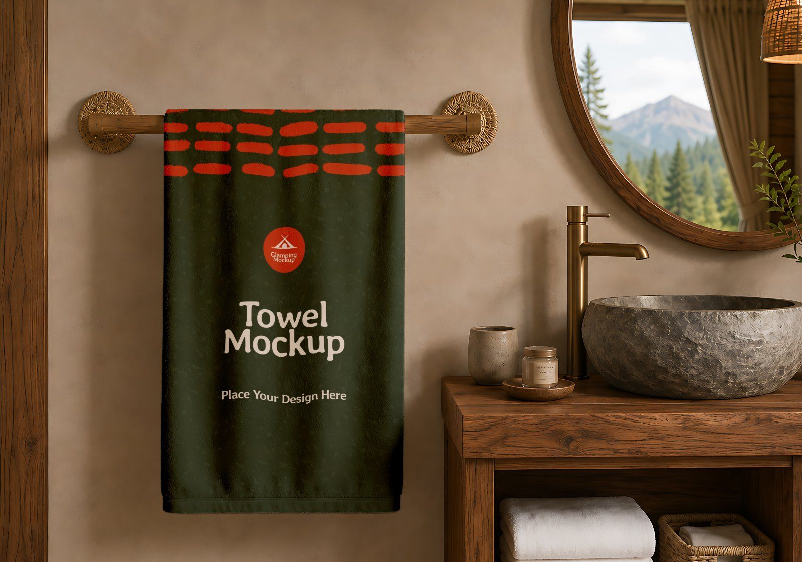 Premium Branding Bright Camping Mockup — image 14