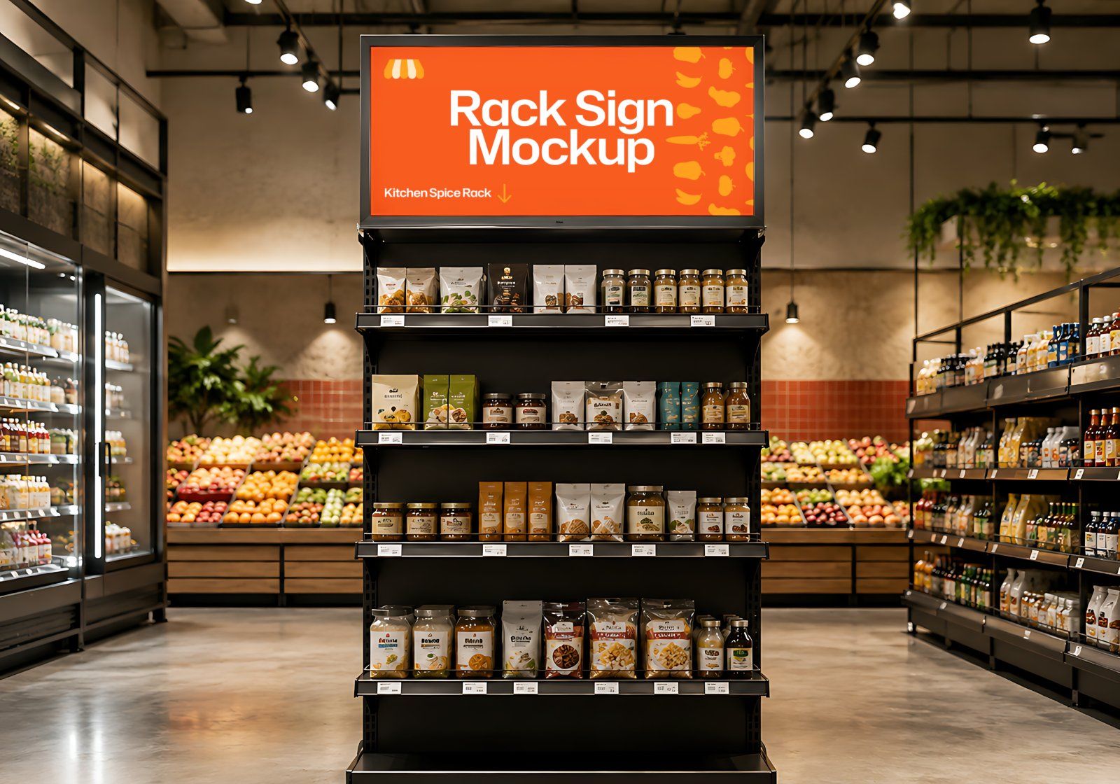 Supermarket Branding Mockup Bundle - 15 PSD Templates  Grocery Store & Retail Store Branding — image 20