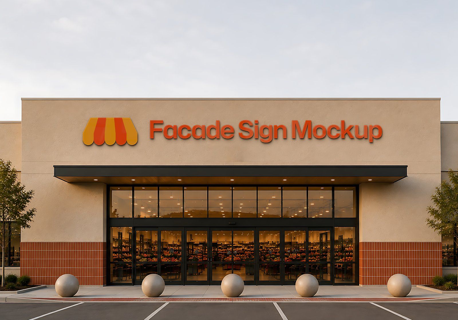 Supermarket Branding Mockup Bundle - 15 PSD Templates  Grocery Store & Retail Store Branding — image 19