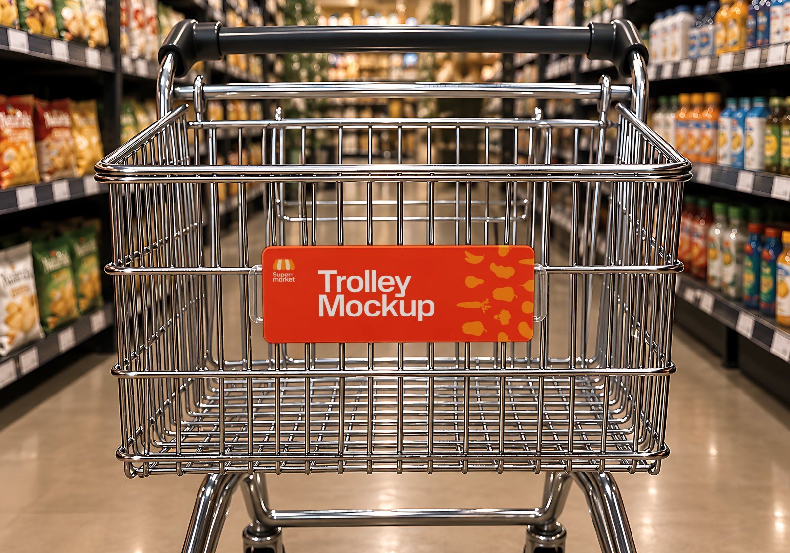 Supermarket Branding Mockup Bundle - 15 PSD Templates  Grocery Store & Retail Store Branding — image 7