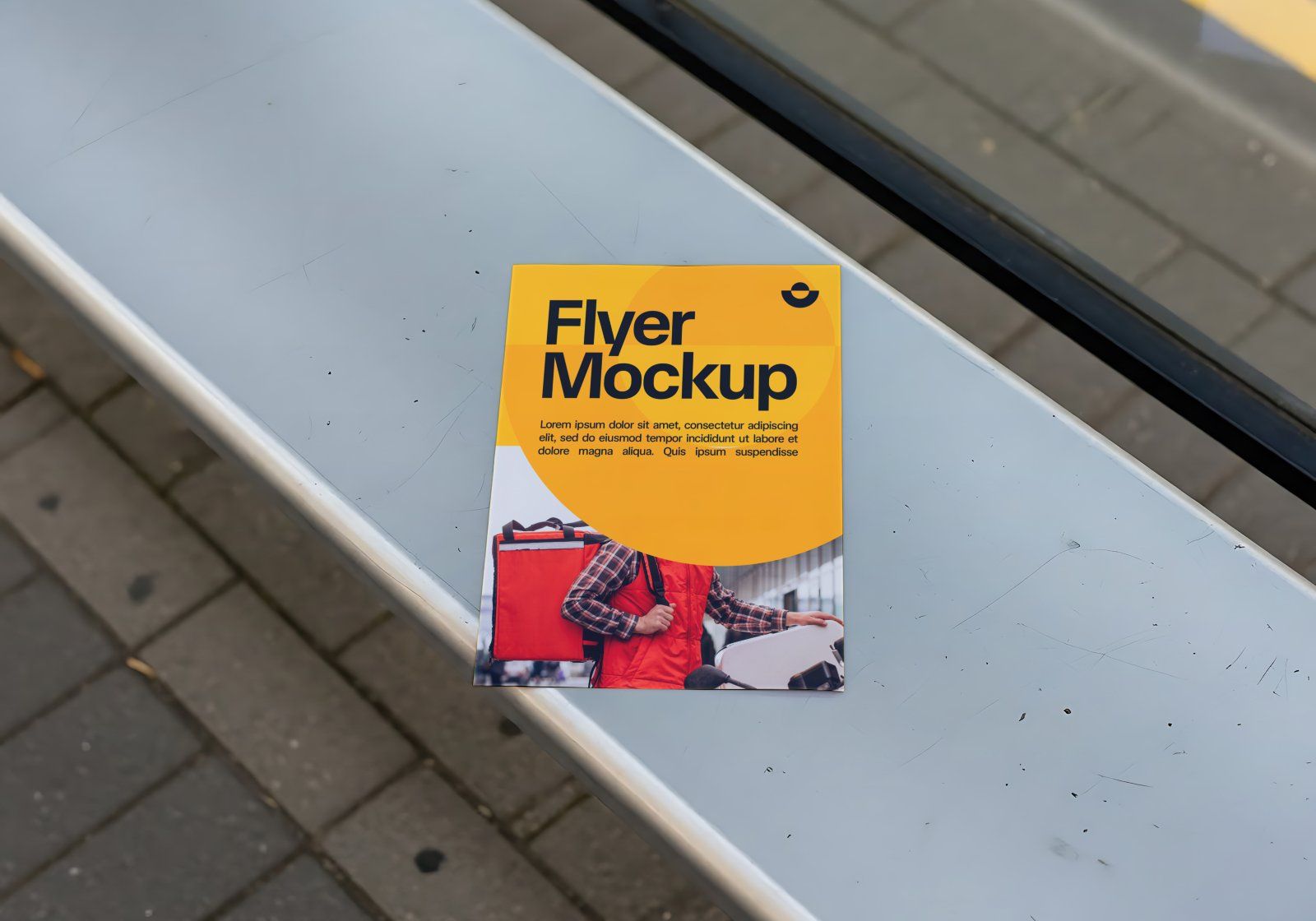 Premium Motorcycle Taxi Online Mockup