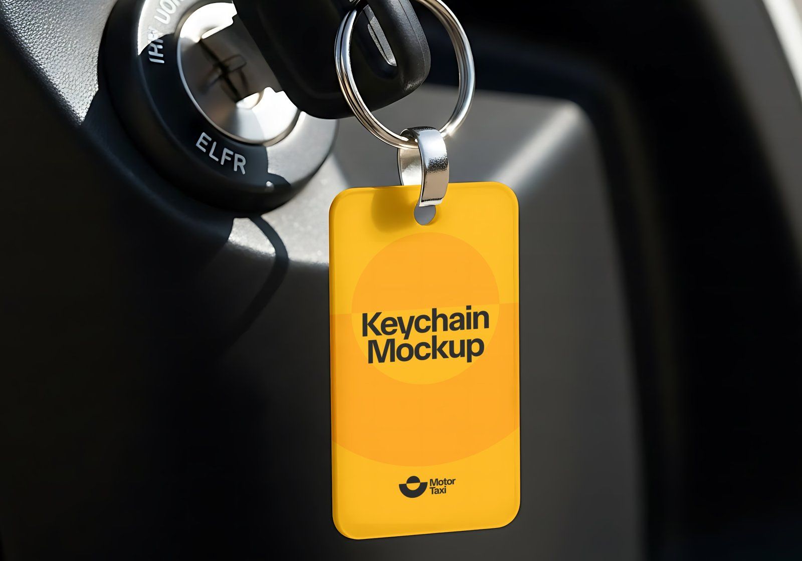 Premium Motorcycle Taxi Online Mockup