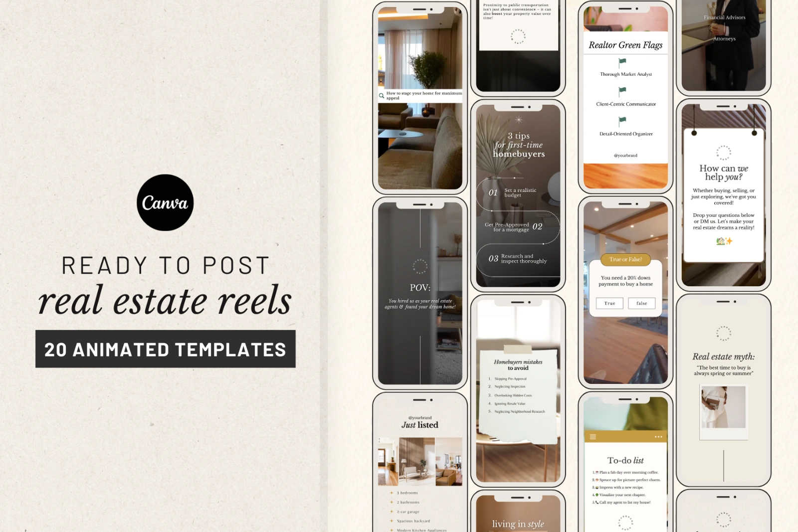 Real Estate Instagram Reels Templates — image 1
