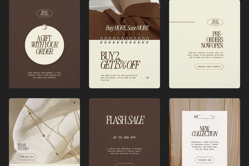 Femmora – Fashion & Lifestyle Social Media Pack
