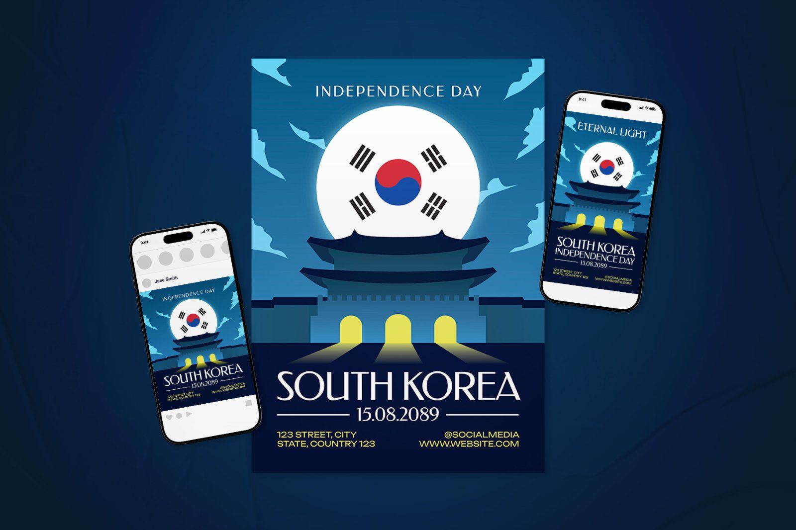South Korea Independence Day Flyer — image 2