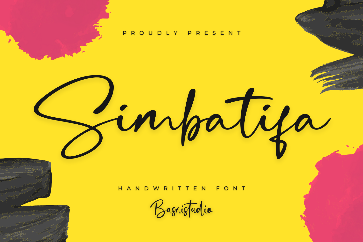 Simbatifa Handwiting Font