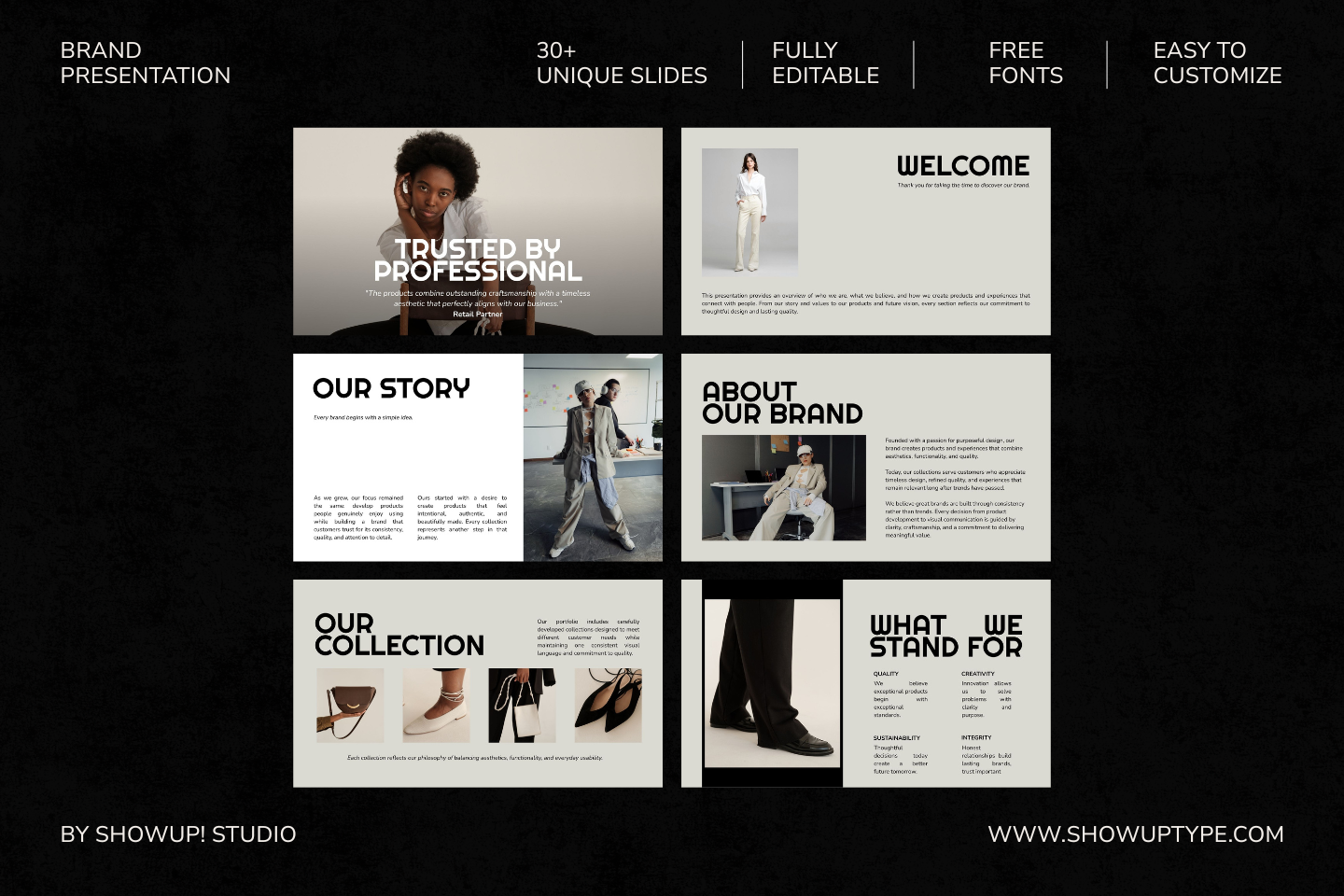 Luxury Brand Presentation Template — image 1