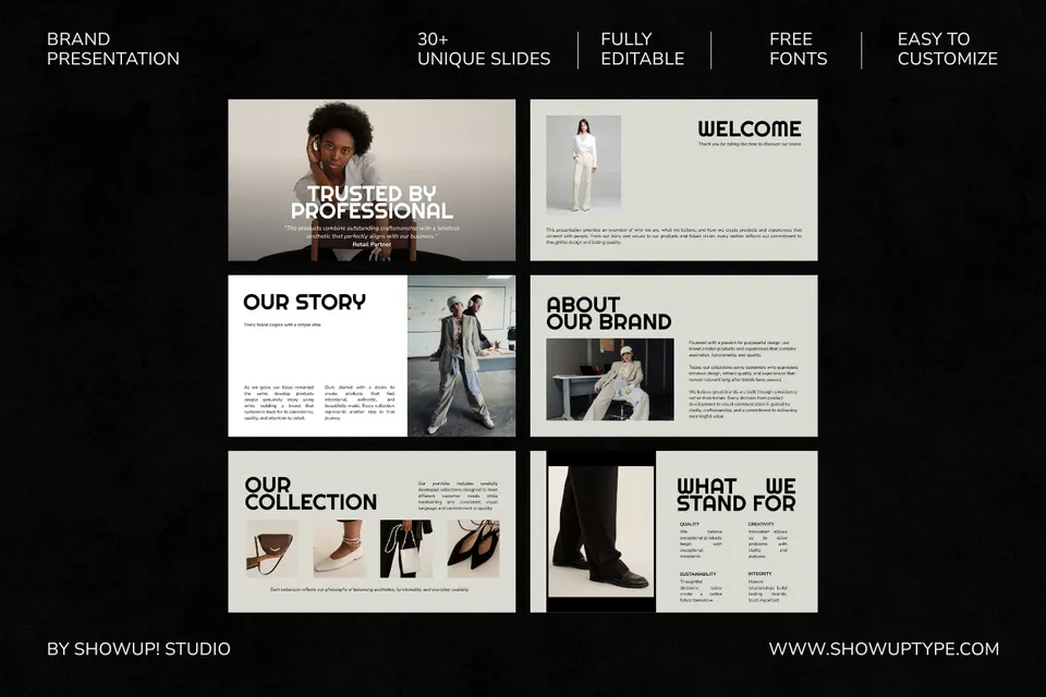 Luxury Brand Presentation Template