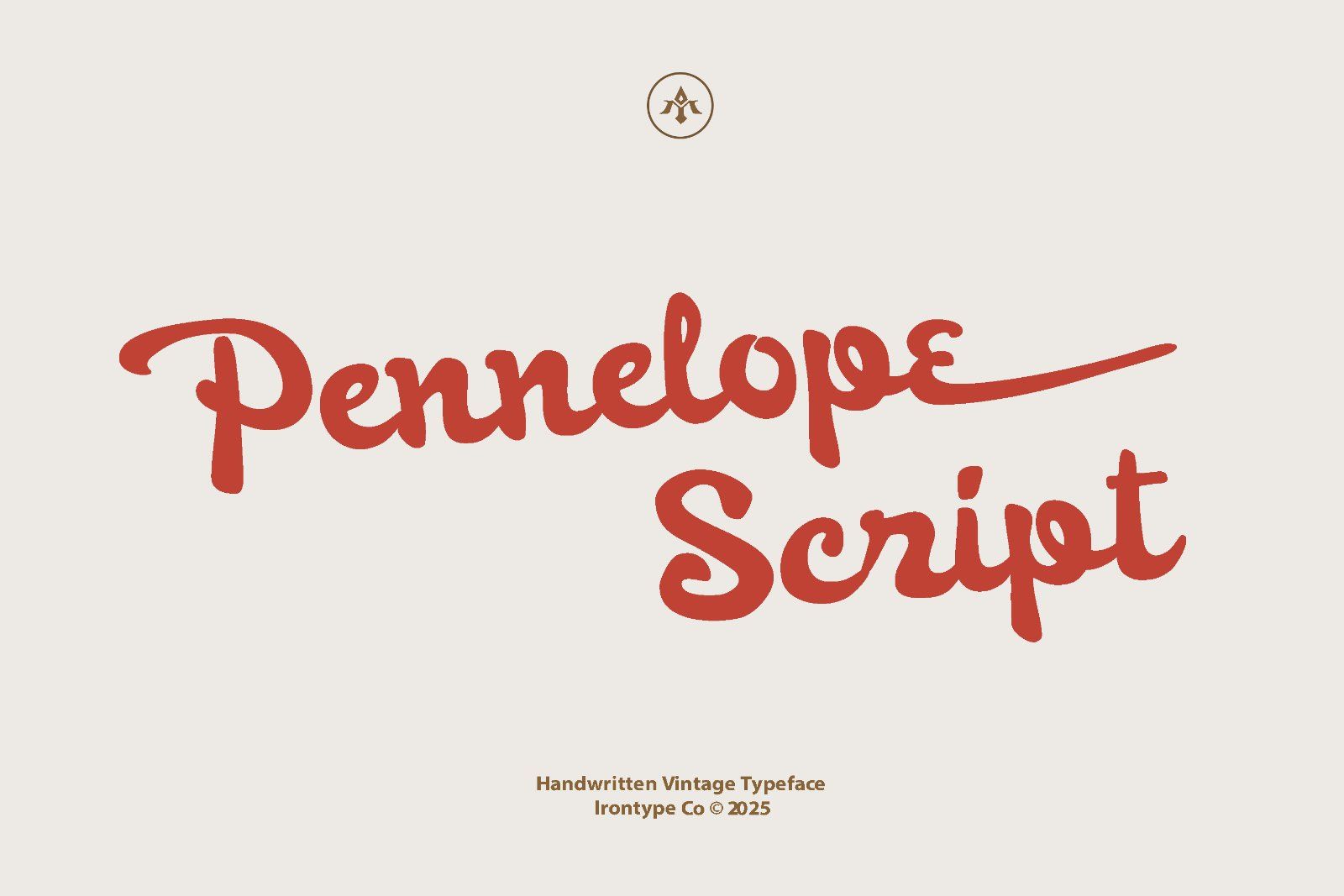Pennelope - Handwritten Vintage Script