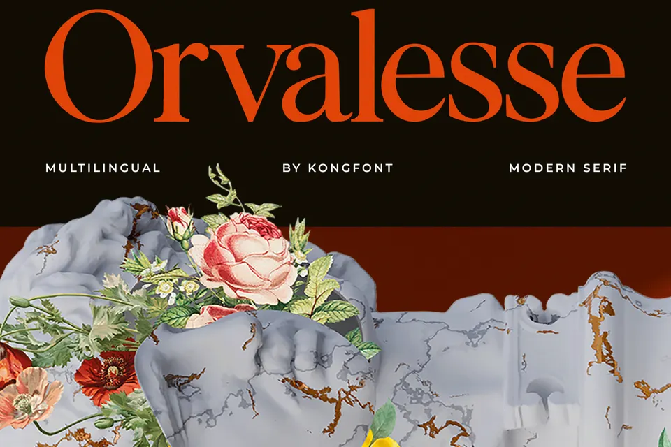 Orvalesse – Modern Elegant Serif Font
