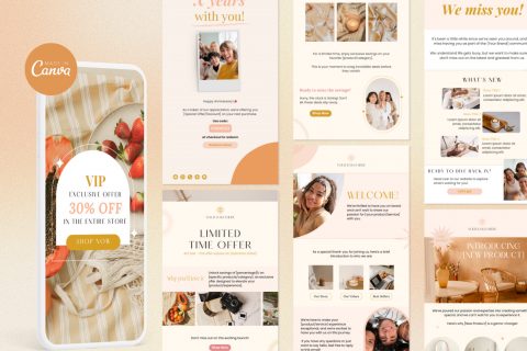 Email Marketing Canva Templates