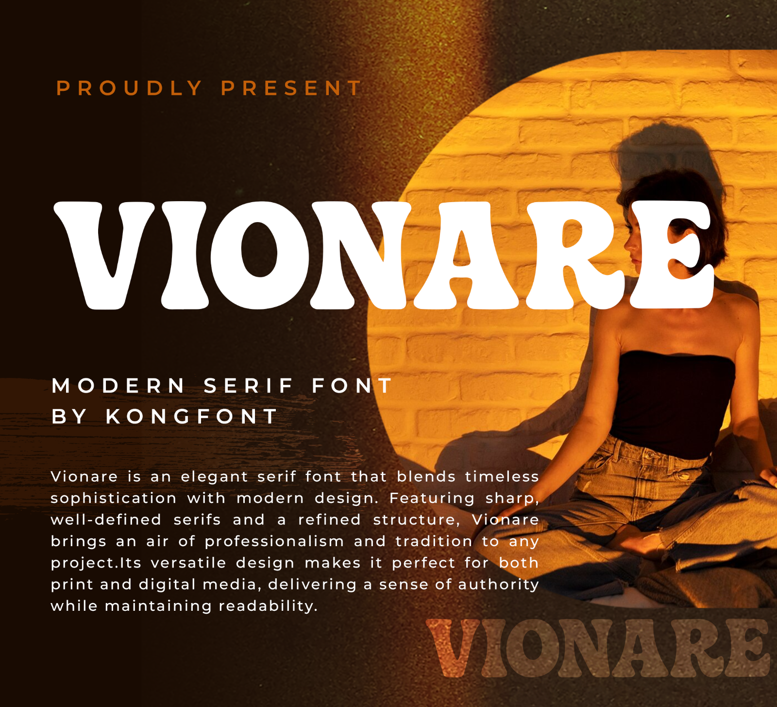 Vionare – Modern Classy Serif Font — image 1