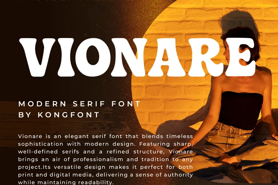 Vionare – Modern Classy Serif Font