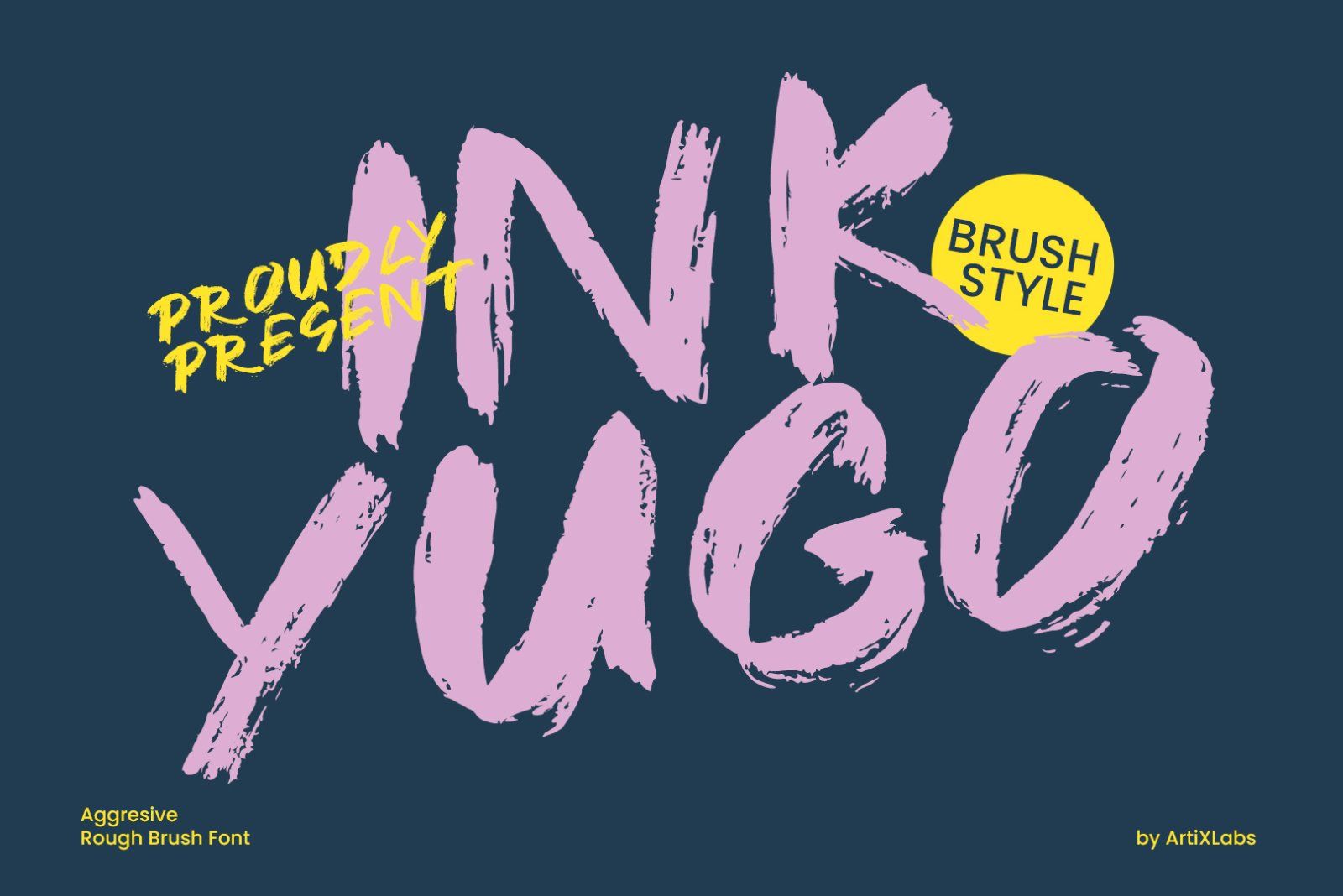 Ink Yugo Brush Grunge — image 1