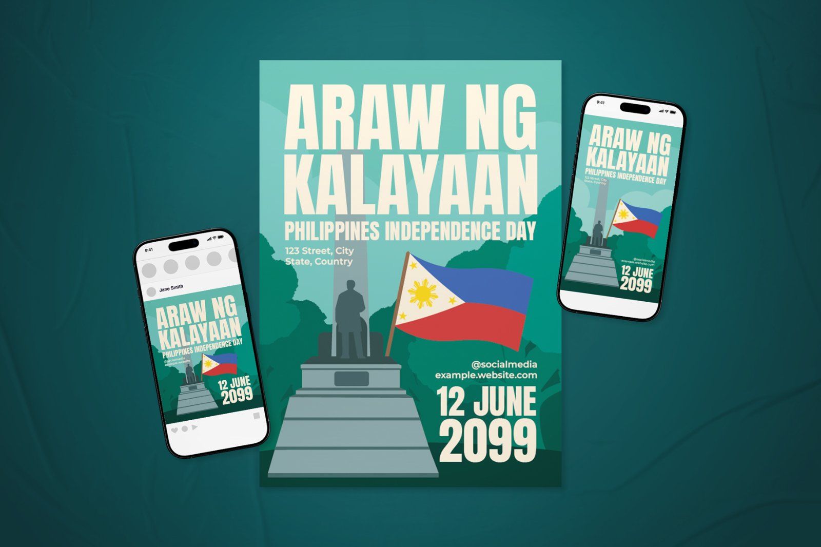 Philippines Independence Day Event Flyer Set — image 2