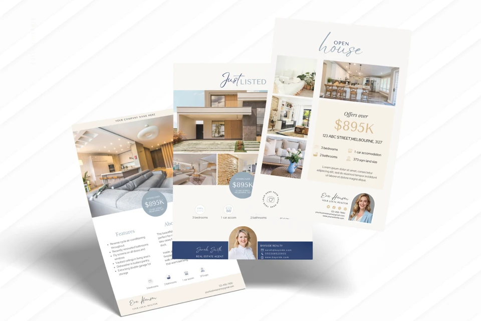 10 Real Estate Flyer Canva Templates