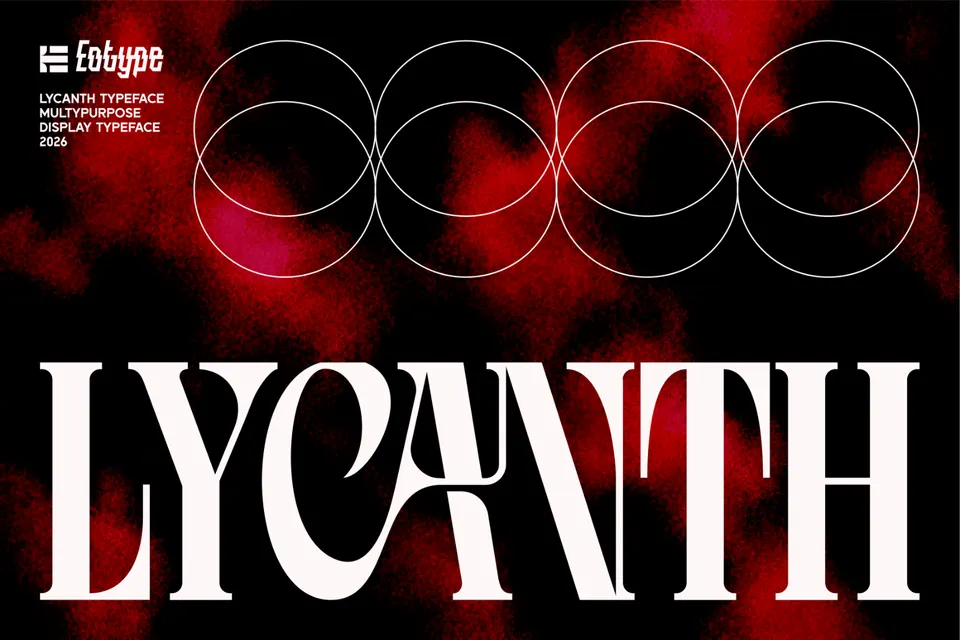 LYCANTH - Dramatic Serif Display Typeface