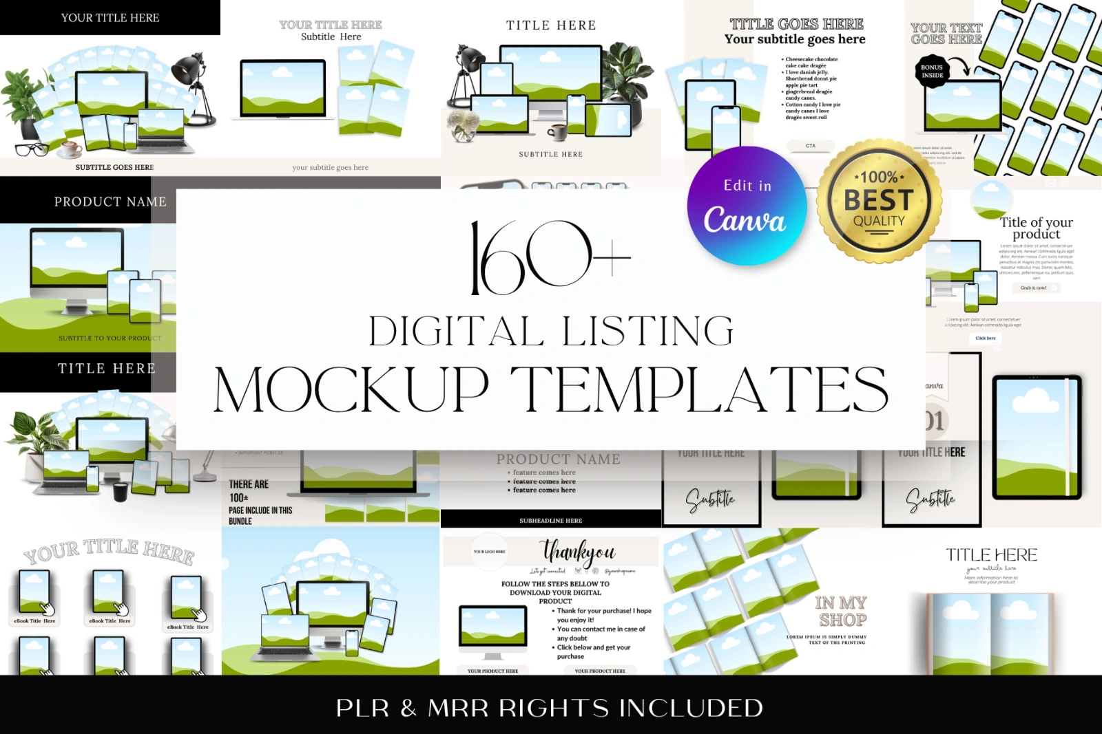 Digital Listing Mockup Templates — image 1