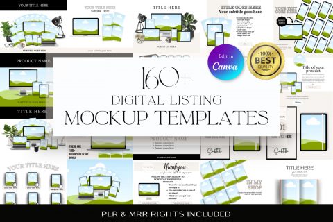 Digital Listing Mockup Templates