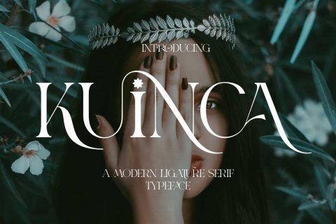 KUINCA Modern Ligature Serif