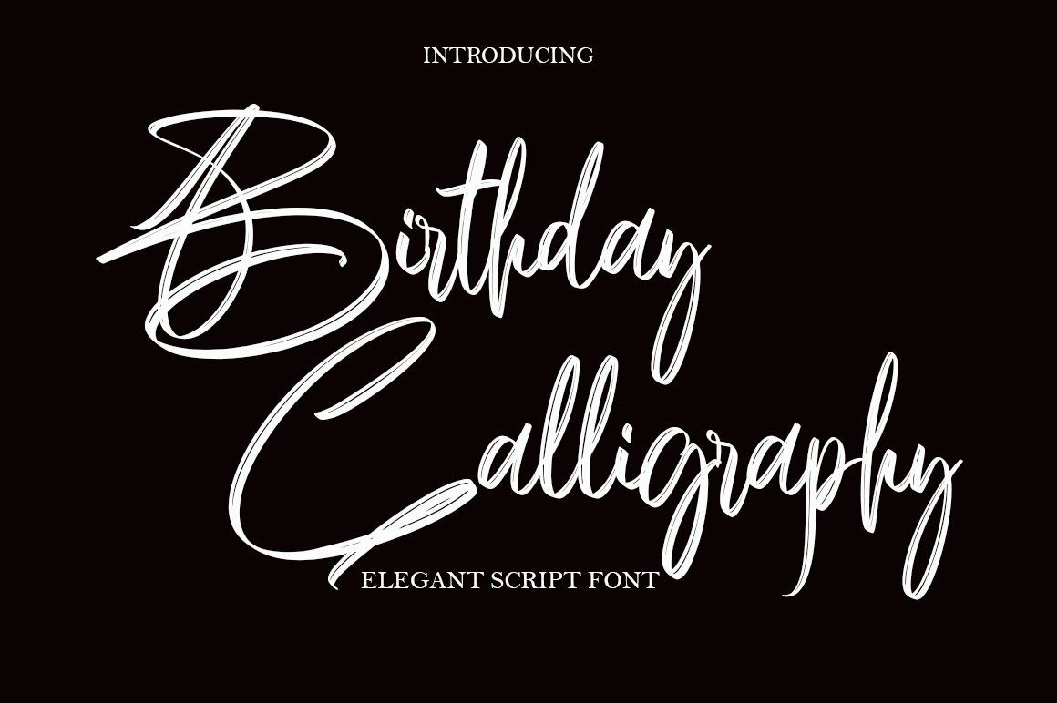 Birthday Calligraphy — image 8