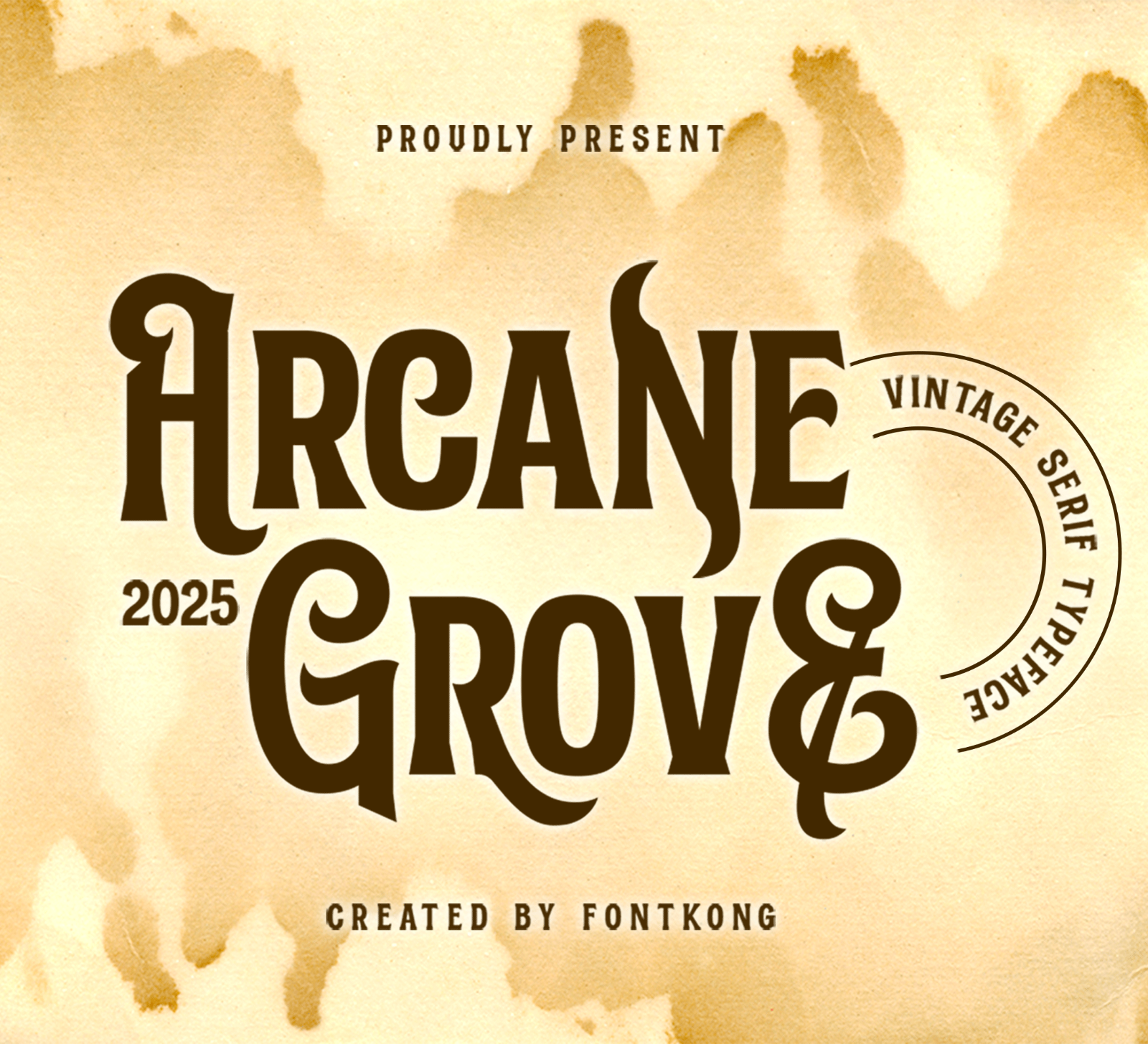 Arcane Grove – Modern Vintage Serif Font — image 1