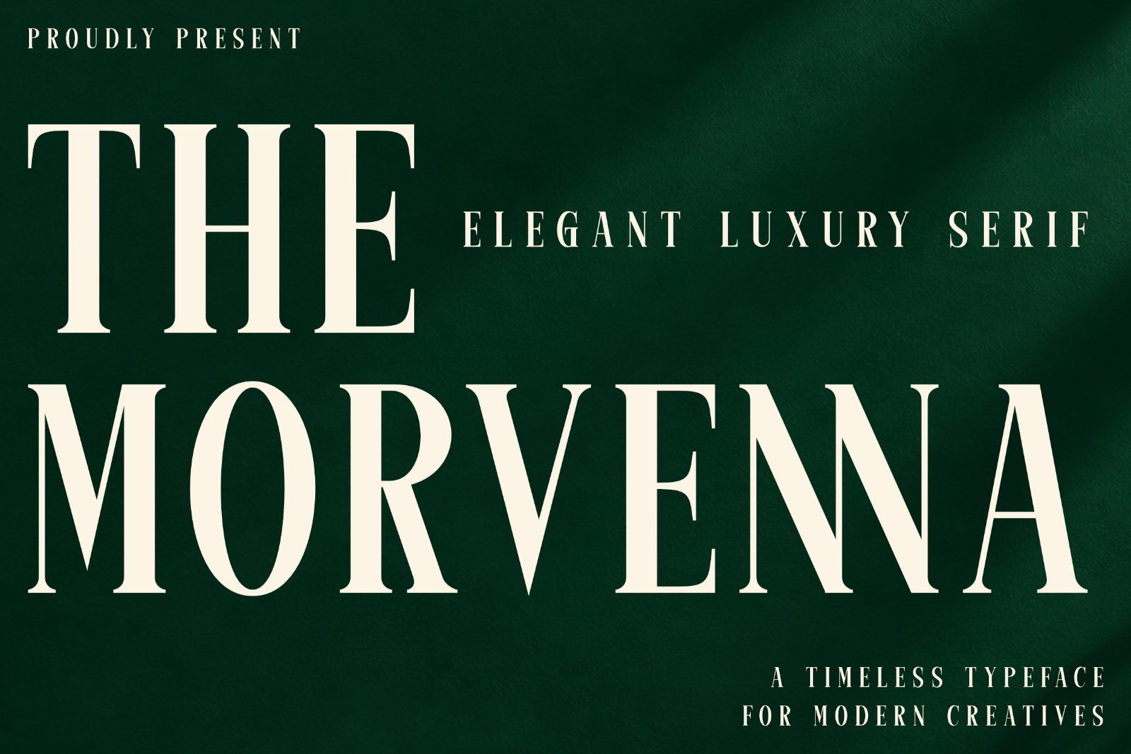 The Morvenna | Elegant Luxury Serif — image 1