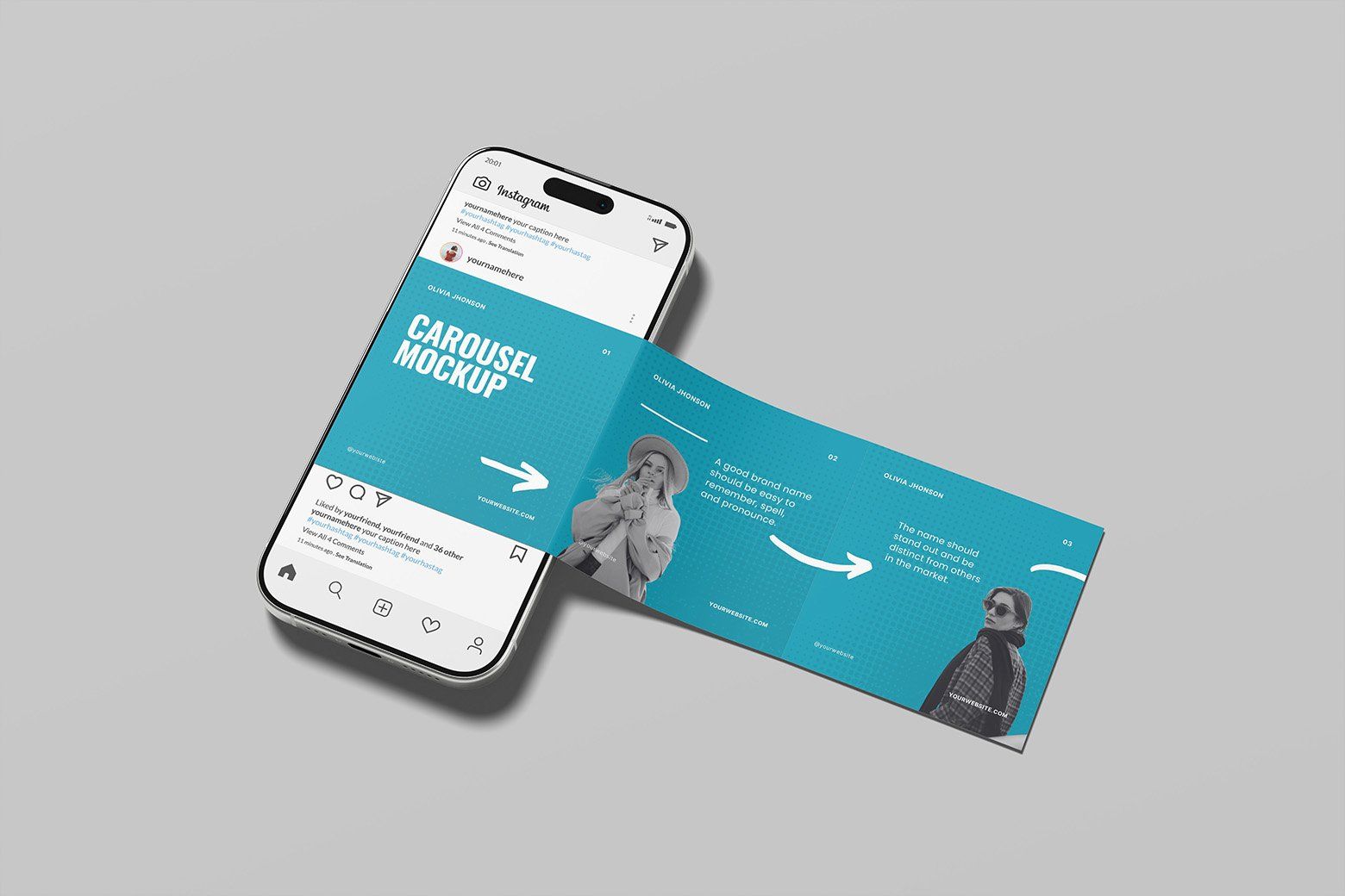 Carousel Mockup