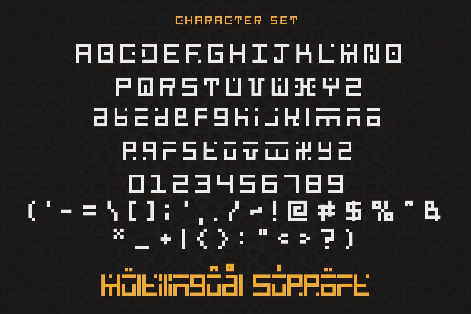 Respati - Kufic Display Font — image 9