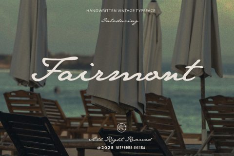 Fairmont - Hadwritten Vintage Font