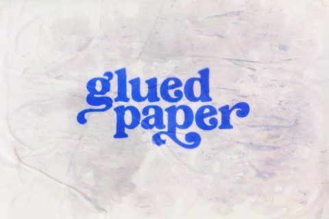 Glued paper texture pack
