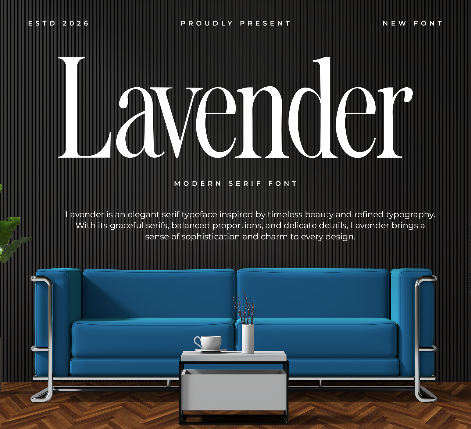 Lavender – Modern Elegant Serif Font — image 1
