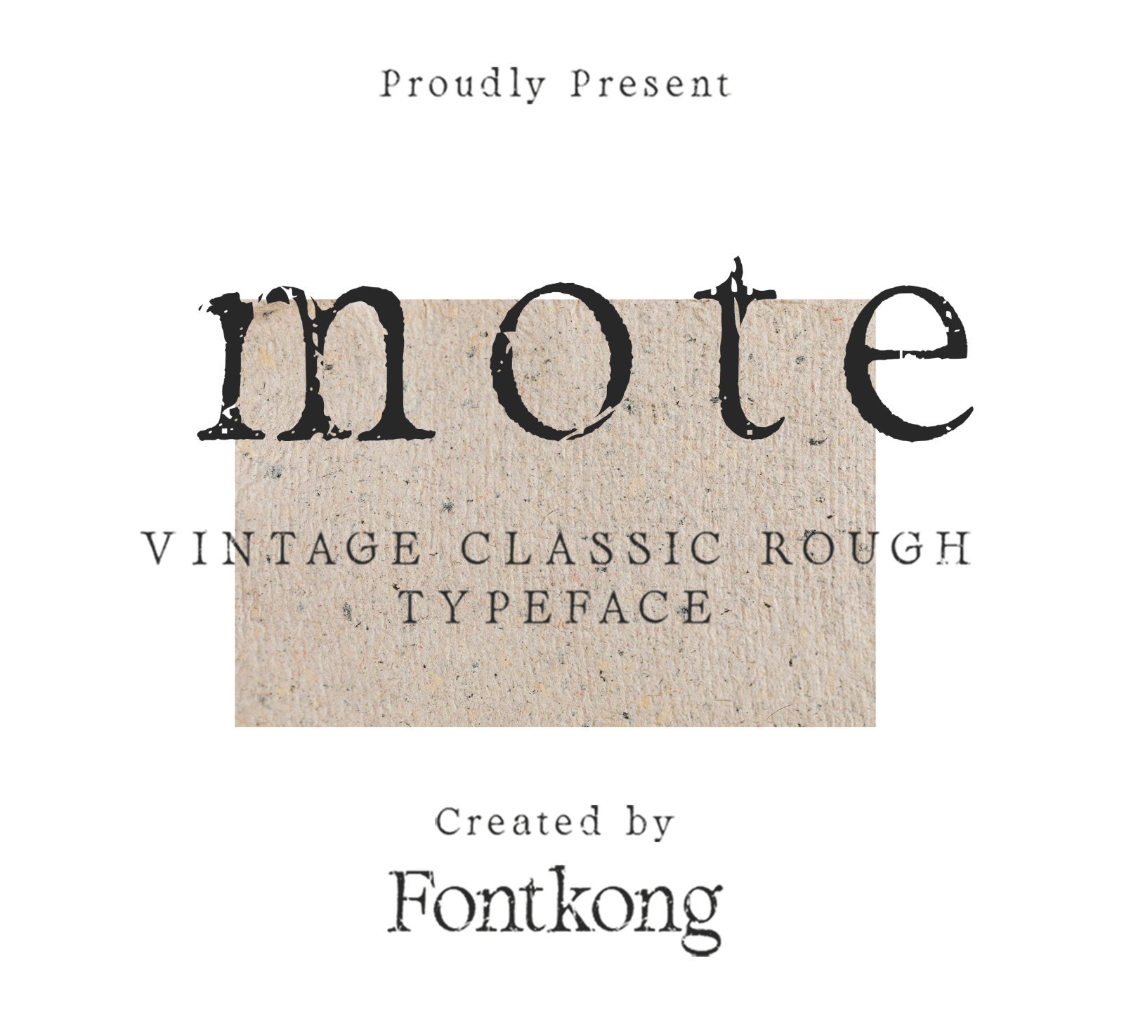 Mote – Modern Retro Serif Font — image 1