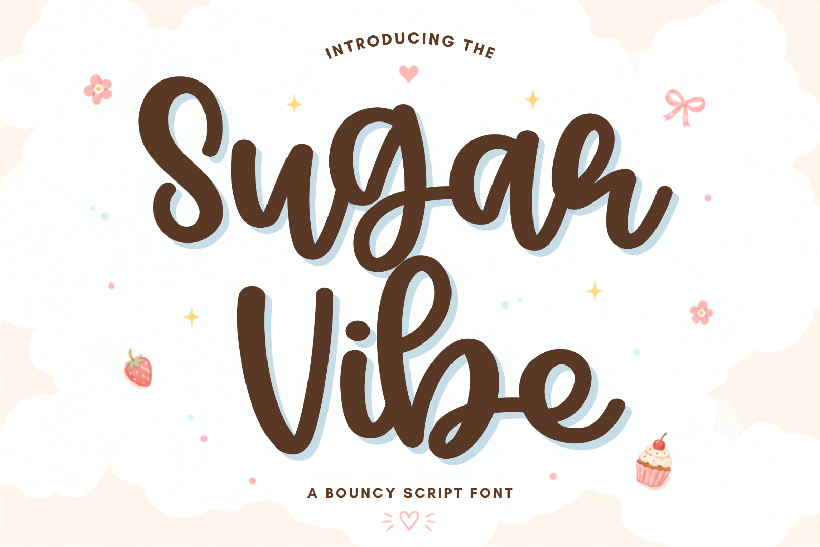 Sugar Vibe – Bouncy Script Font — image 1
