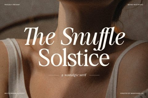 The Snuffle Solstice - Nostalgic Serif