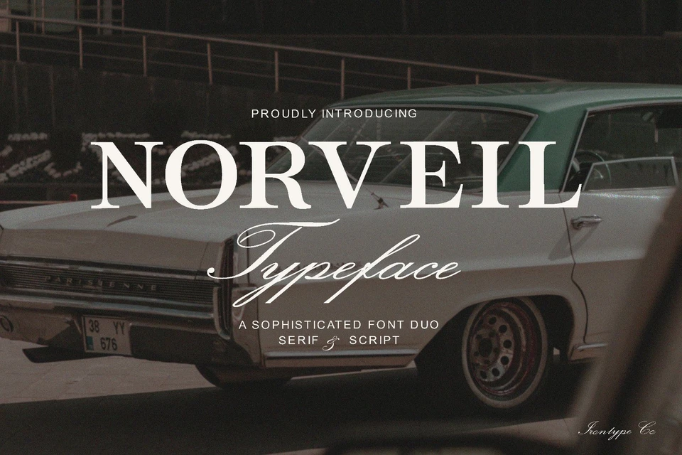 Norveil - Font Duo (Serif and Script)