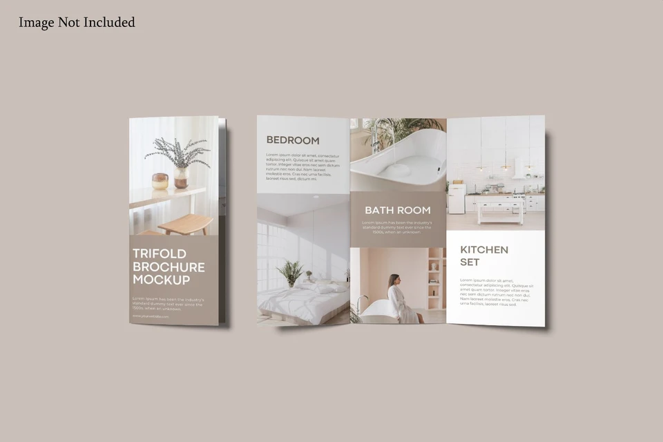 Trifold Brochure Mockup