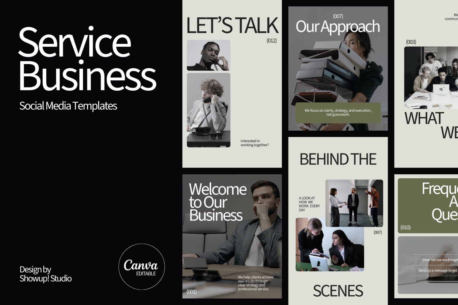 Service Business Social Media Kit — image 1