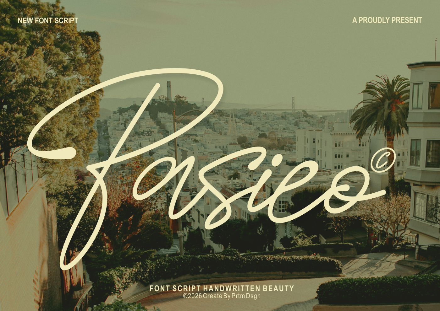 Pasieo - Font Script Handwritten Beauty