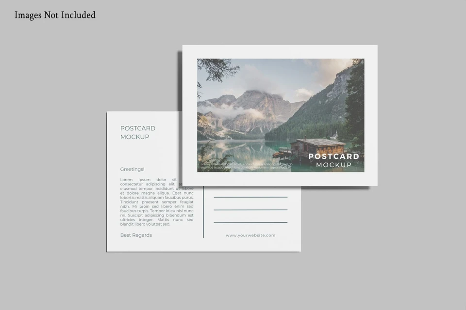 Postcard Mockup