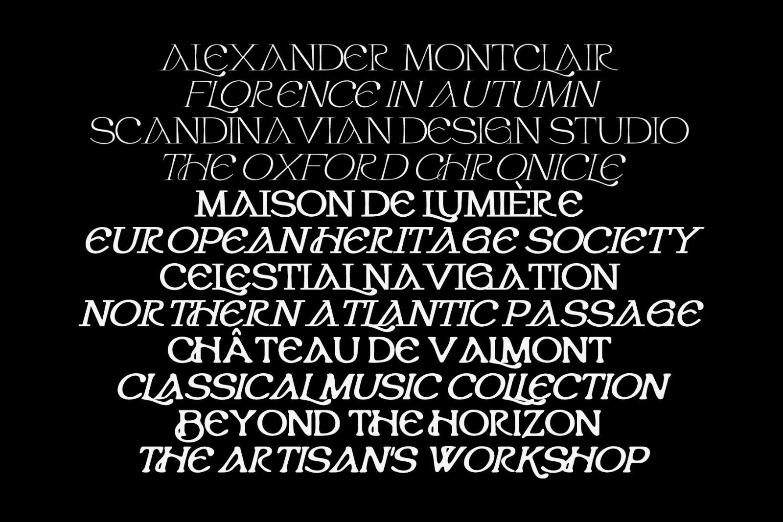 Habarac | Modern Elegant Serif Font