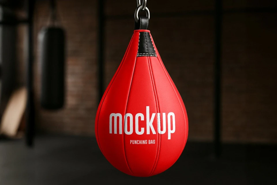 Punching Bag Mockup Psd file