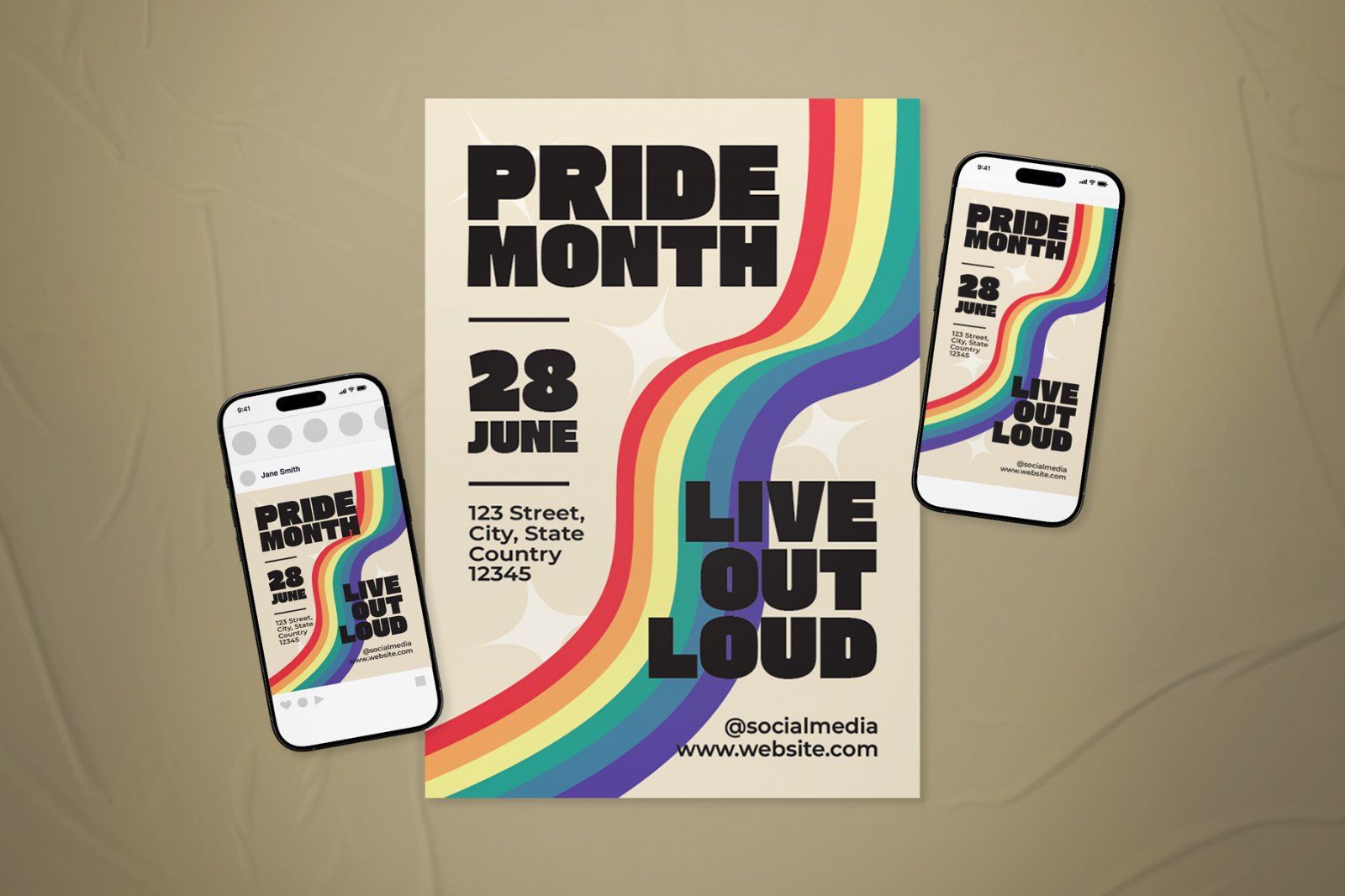 Pride Month Event Flyer Set — image 2