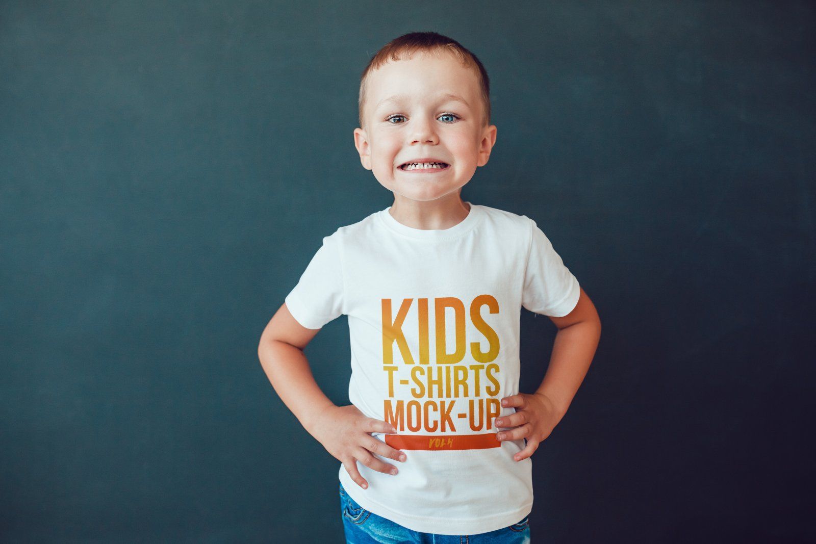 Kids T-Shirt Mock-Up Vol 4