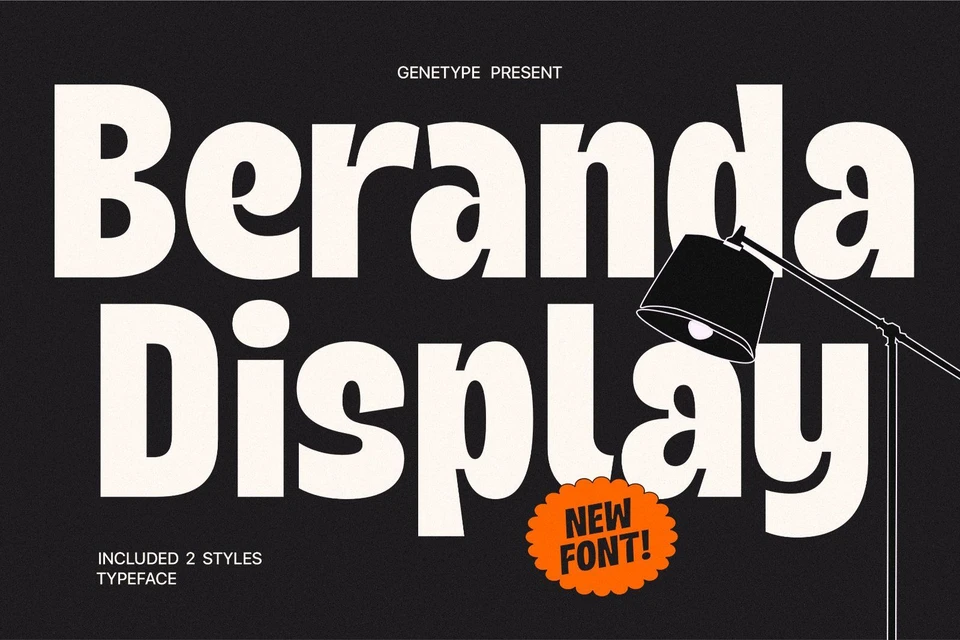 Beranda Display Font