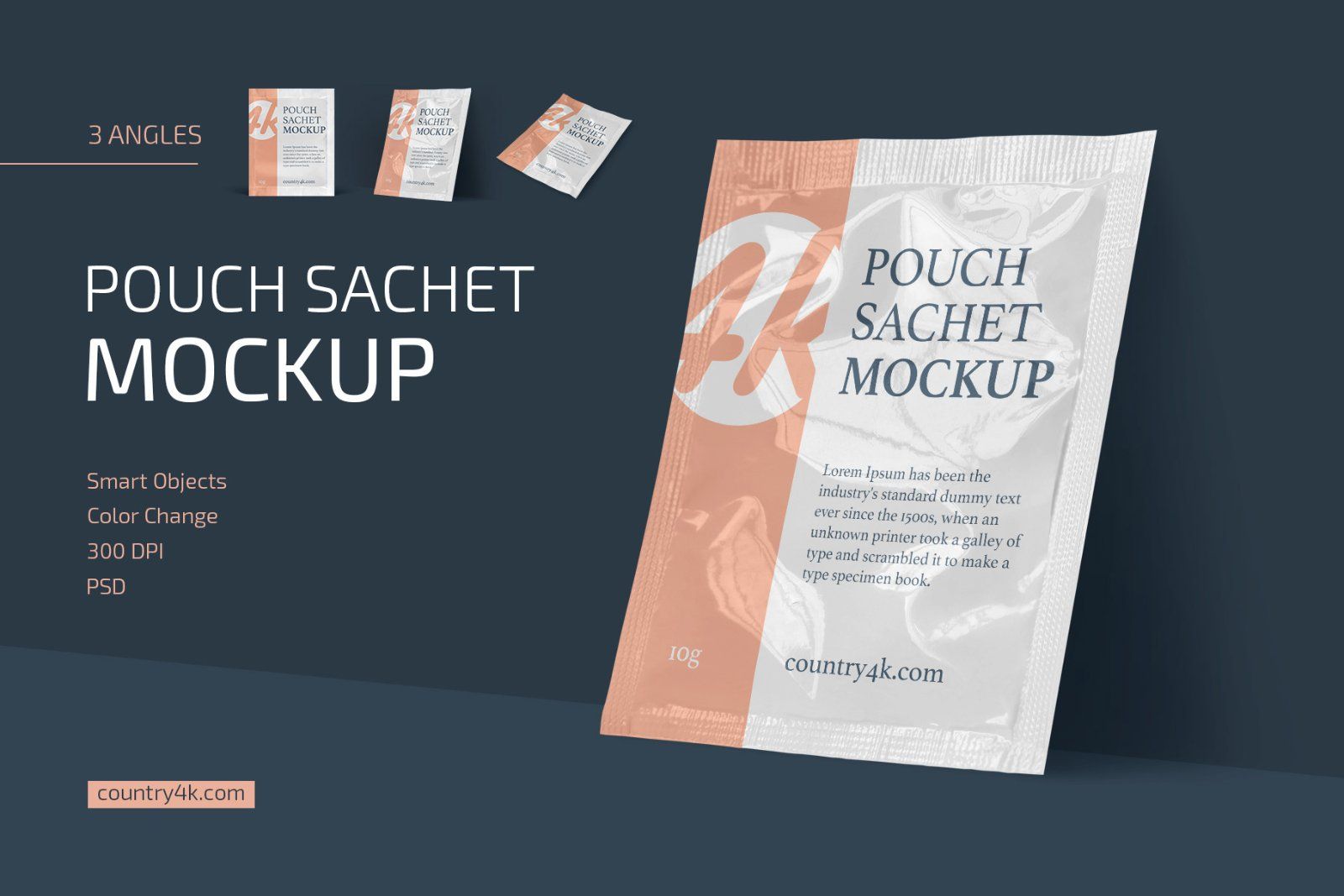 Pouch Sachet Mockup Set — image 1