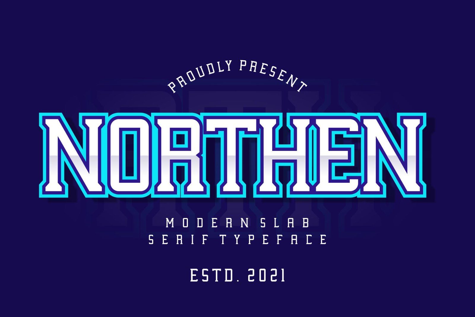 NORTHEN SLAB SERIF TYPEFACE — image 1