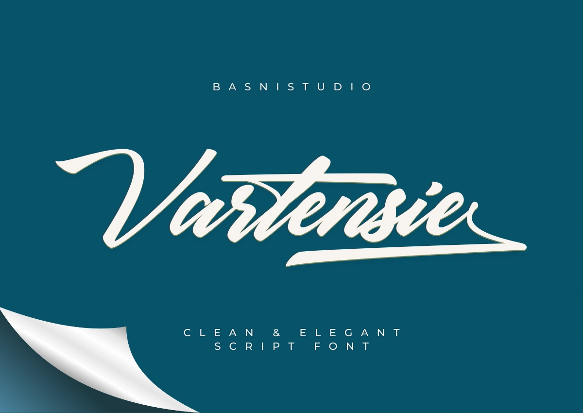 Vartensie Script Font — image 1