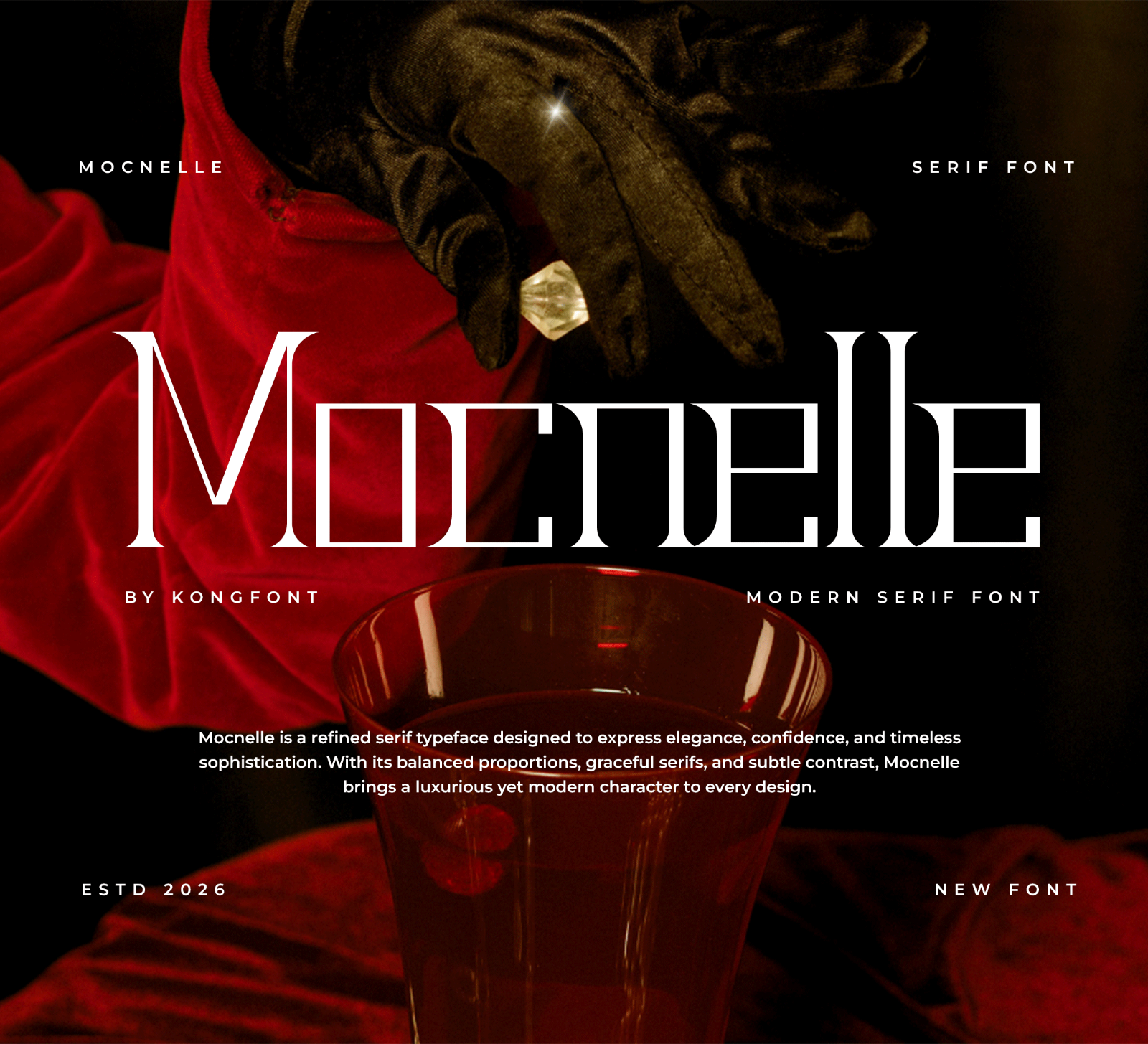 Mocnelle – Modern Elegant Serif Font — image 1