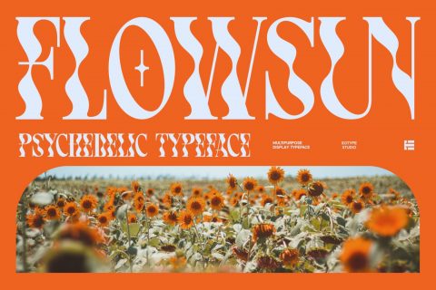 Flowsun Typeface